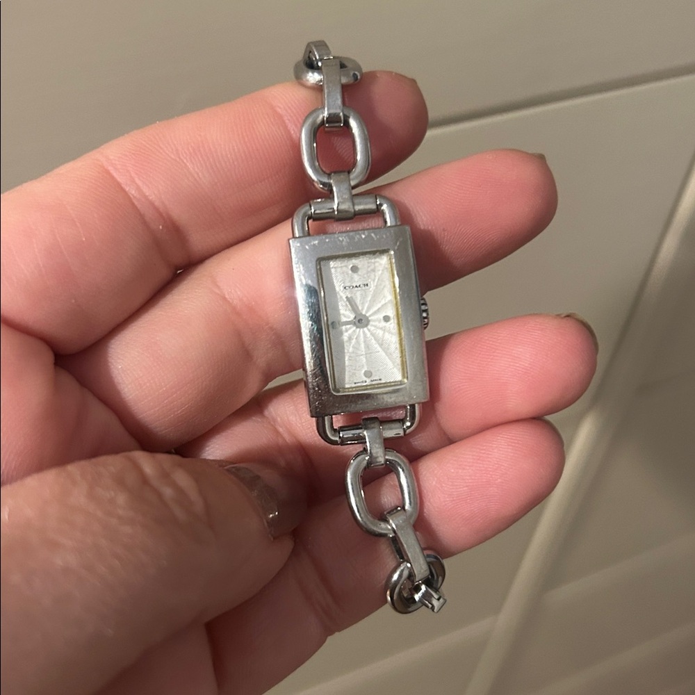 Coach Silver Women's Watch